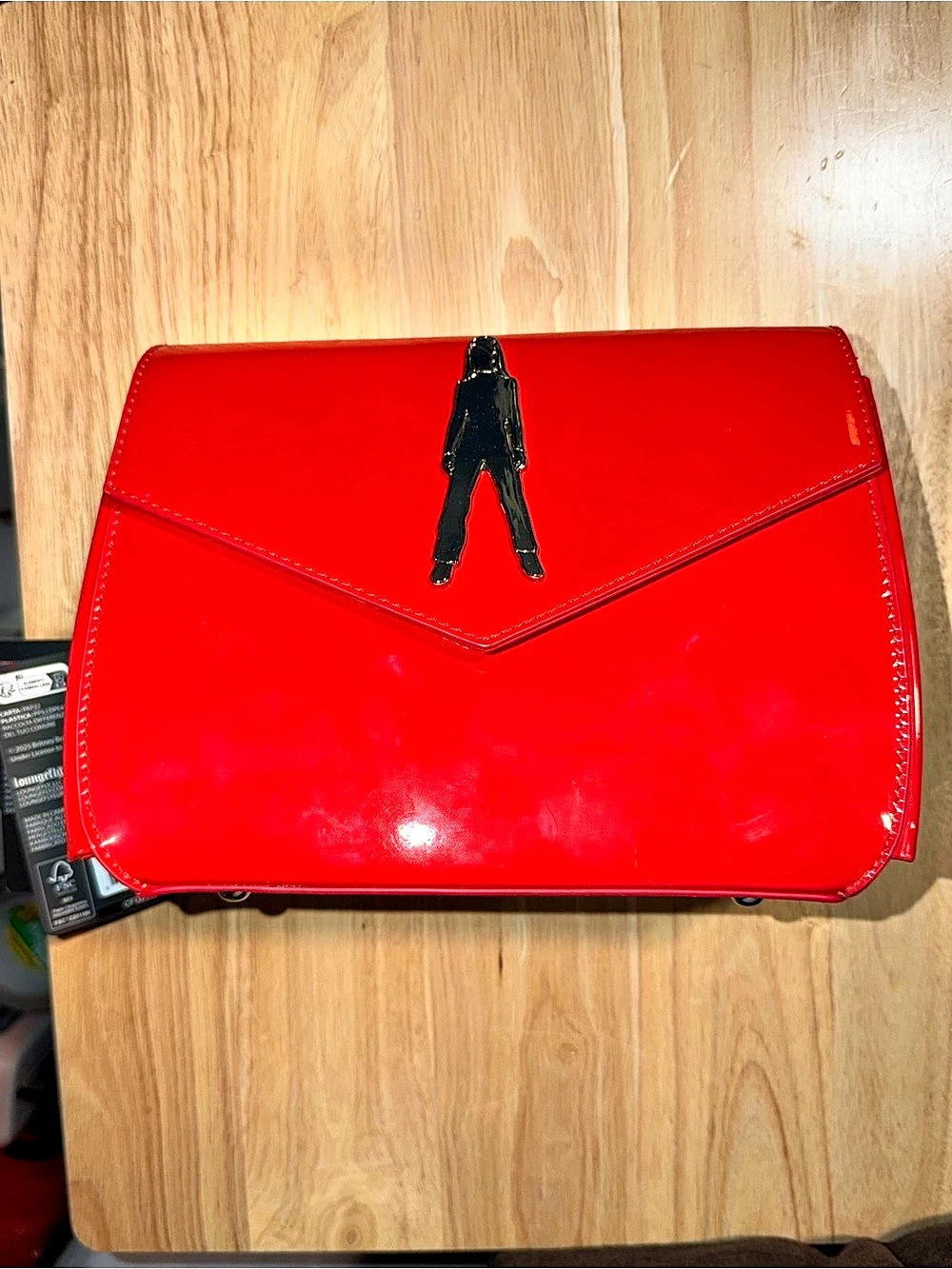 Loungefly Britney Spears Oops! I Did It Again Crossbody Bag Red Crossbody Bag